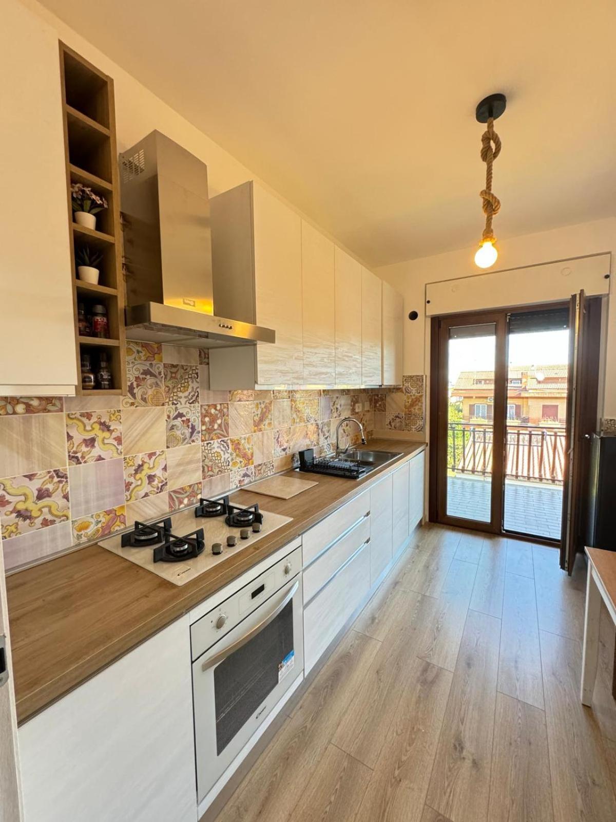 Apartmán La Casa Di Enea Řím Exteriér fotografie